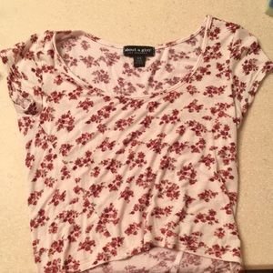 Floral crop top
